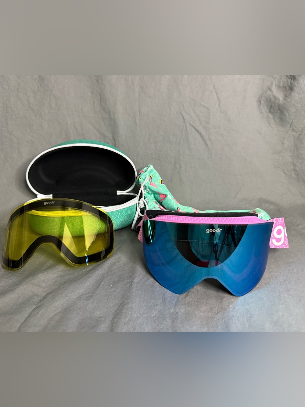 Goodr Women’s Ski Goggles - Mirrored Lenses